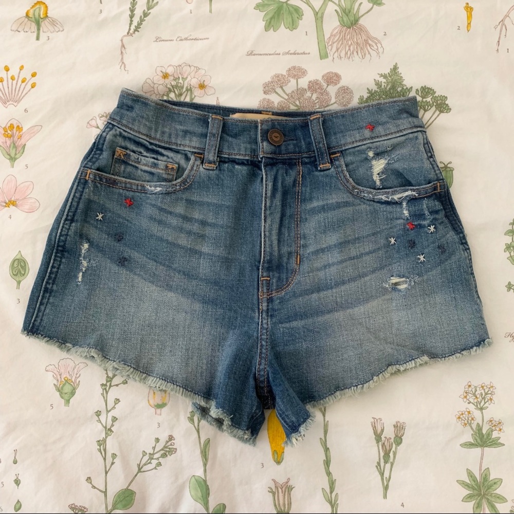 Hollister Vintage High Rise Shorts